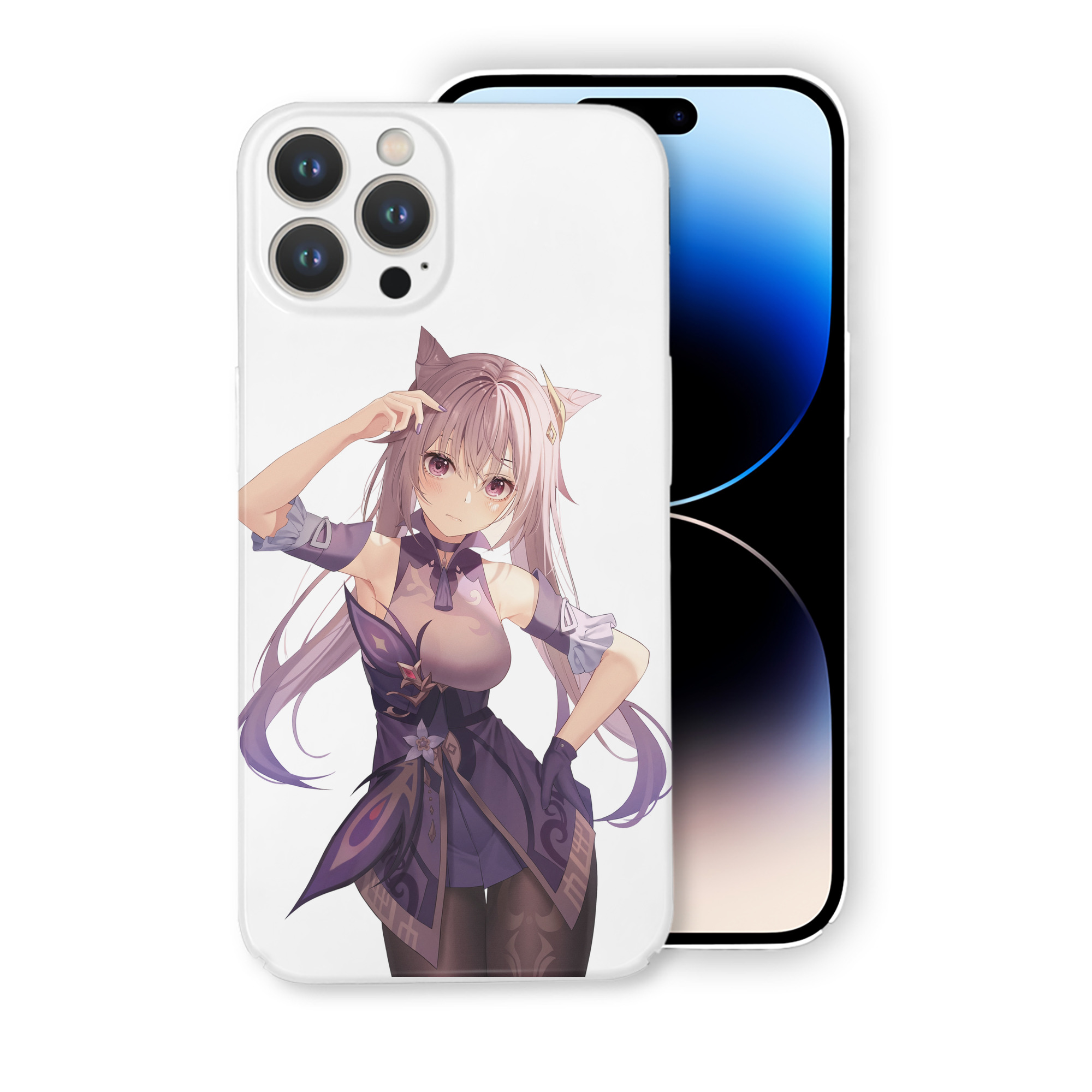 げんし神 刻晴 こくせい genshin Kokusei 【iPhone 14シリーズ対応】ハードケース